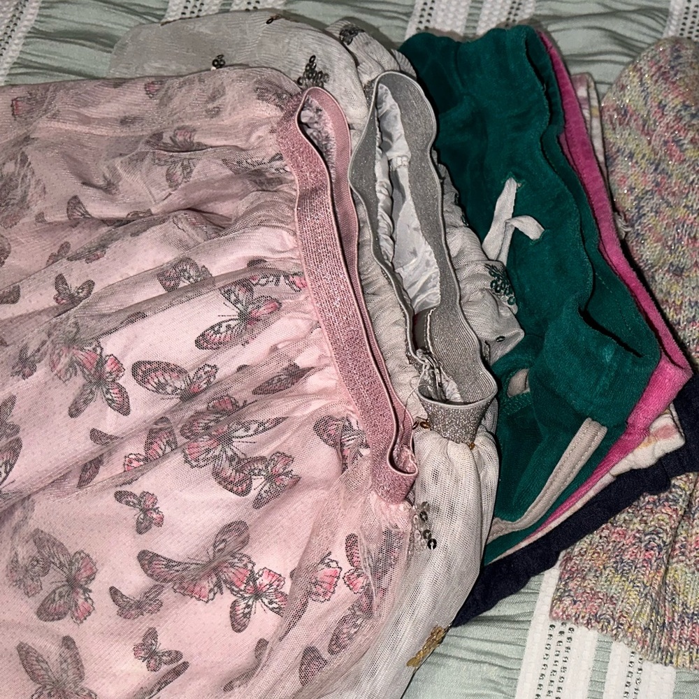 Girls shorts and skirts bundle. Size xs